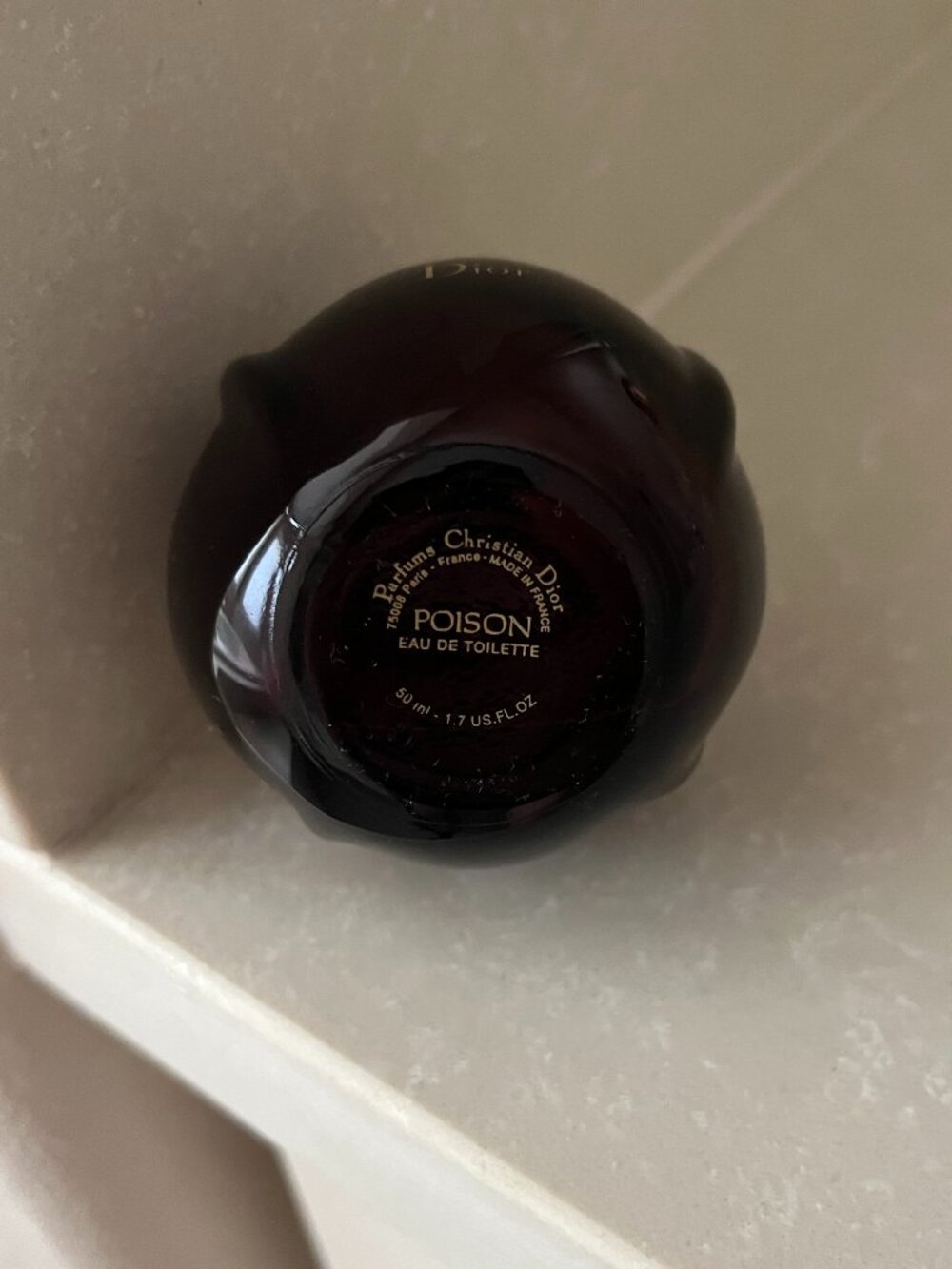 Vintage Christian Dior POISON Eau de Toilette - Picture 2 of 2